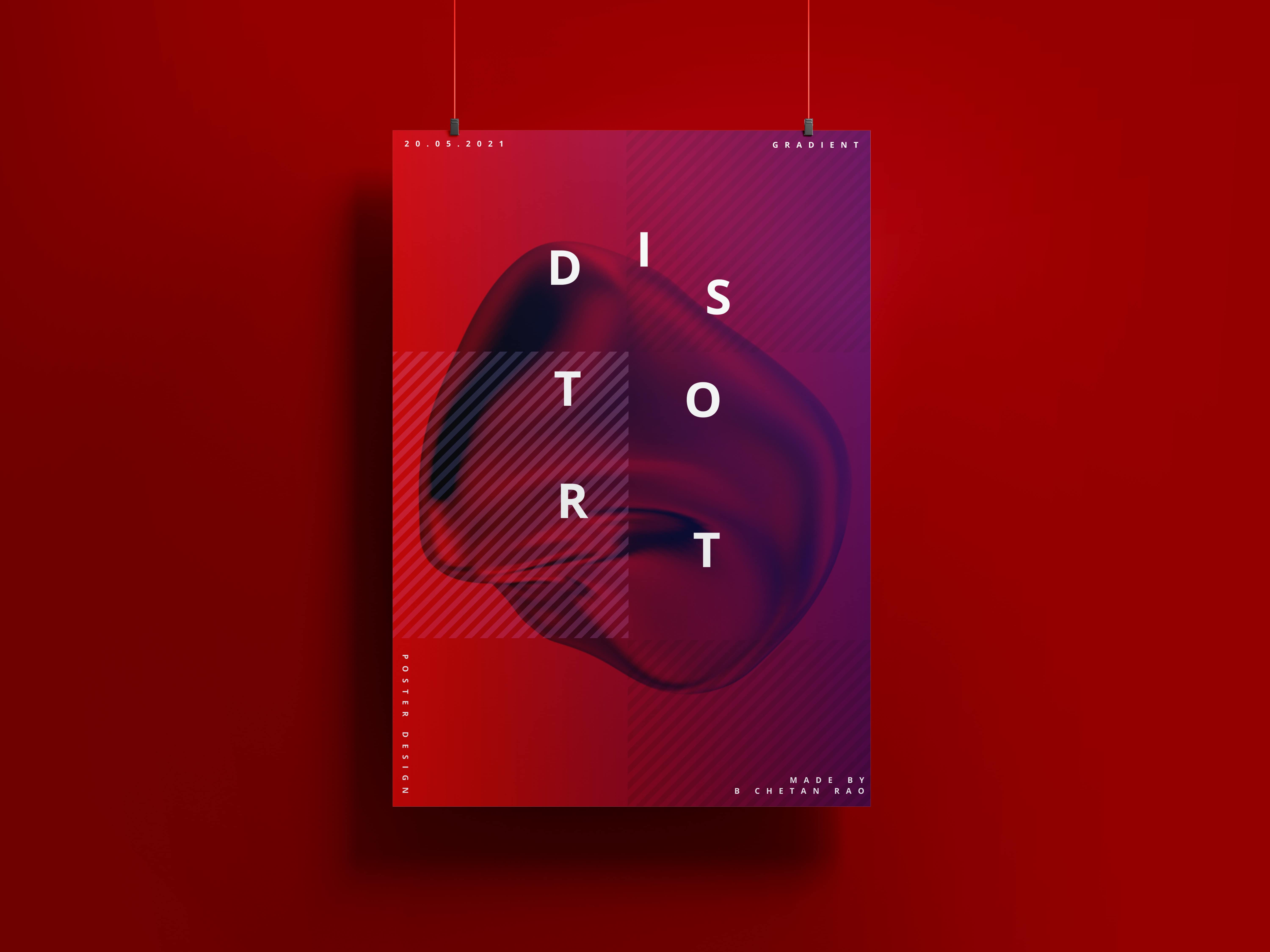 distort poster